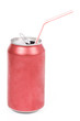 red soda can
