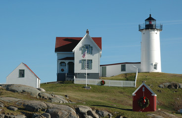 Wall Mural - Cape Neddick Lighthouse, York, Maine