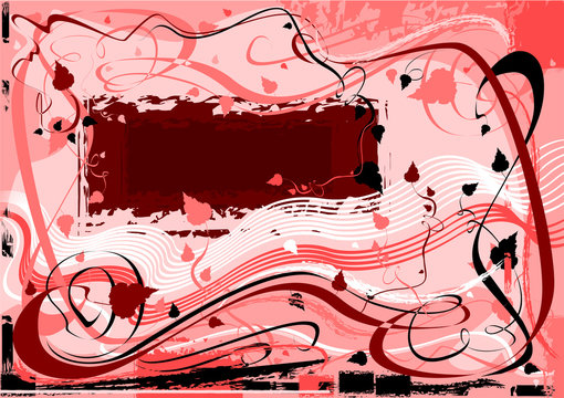 abstract grunge background with place for text