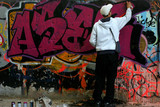 Fototapeta  - Graffiti tagger
