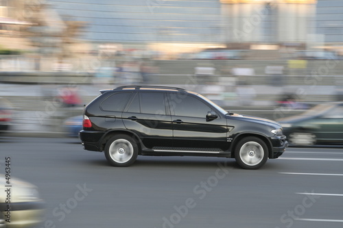 Leinwand Poster  Power on the road