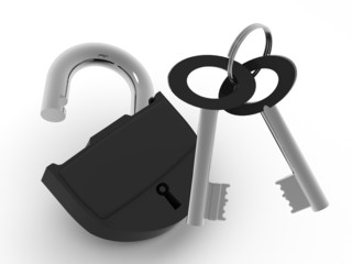 Poster - Padlock