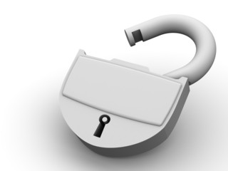 Poster - Padlock