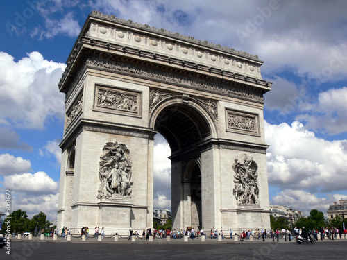 Fotovorhang - Triumphbogen, Paris (von Chris Q)
