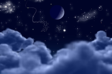 starlit night