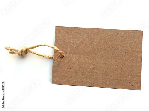Fotografia étiquette naturelle recyclable