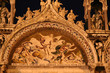Mosaïque de la basilique Saint-Marc de nuit