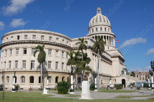 Tapeta ścienna Capitol, Havana, Kuba