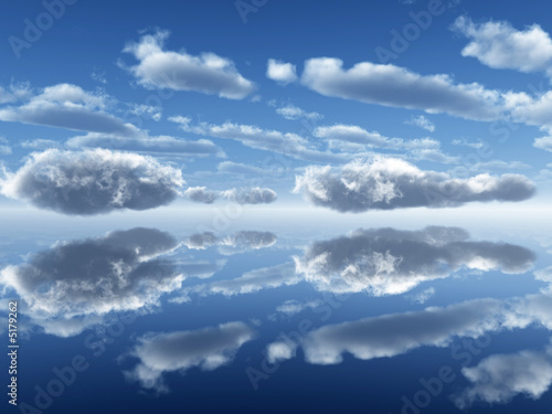 Naklejka samoprzylepna Chmury