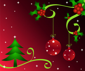 Wall Mural - Christmas design