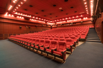 Wall Mural - empty cinema auditorium