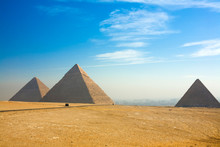 Egyptian Pyramids In Giza