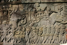 Bas Relief Bayon Angkor