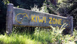 Kiwi zone sign