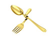 fork around spoon