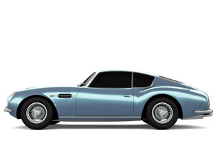 Naklejka na meble Light-blue Classical Sports Car