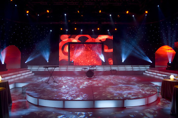 Wall Mural - Stage lights