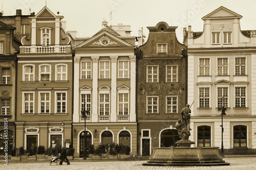 Plakat na papierze fotorealistycznym Stare Miasto