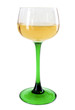 glass full off Alsatian white wine