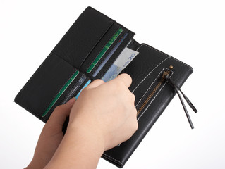 Poster - euro and wallet