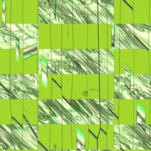 Abstract Green And White Pattern Background
