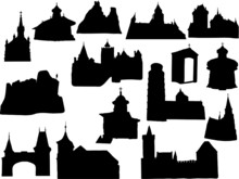 Silhouette Of Historic Buildings
