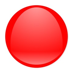 Poster - red aqua button