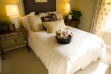 Fototapeta  - Modern luxury home bedroom.