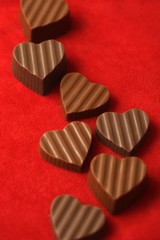 Wall Mural - valentines day chocolates
