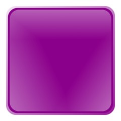 Poster - violet square aqua button