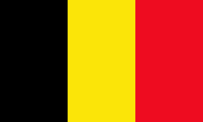 Wall Mural - belgien fahne belgium flag