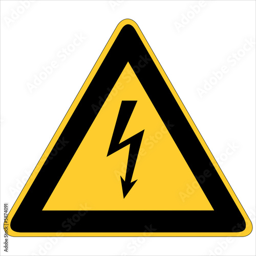 Achtung Spannung Lebensgefahr!!! Adobe Stock