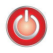red power button icon