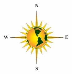 navigation geography compass.