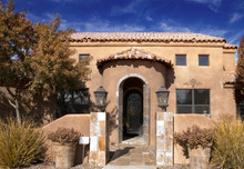 Attractive New Adobe Style Arizona Home