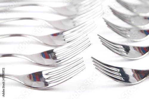 Board z aluminiowym obramowaniem Sztućce