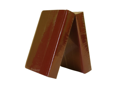  two new red books verticaly separated on white