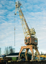 Hoisting Crane, Stockholm, Sweden