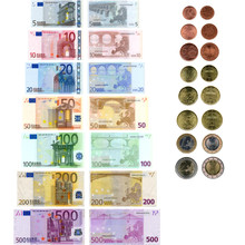 Euro Banknotes And Coins