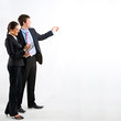 © pressmaster - Portrait of business people standing on a white background
