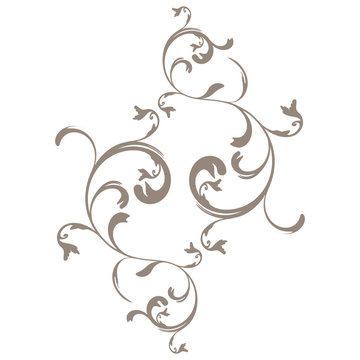 vector serie - flower arabesque
