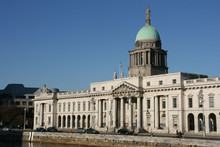 Custom House - Ornate Landmark Of Dublin, Ireland (Europe)