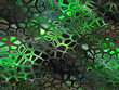 abstracted green in cell for background and texture