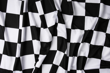 Real checkered flag - texture details in the material