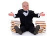 © Patrick Hermans - Little man, dwarf teacher in a formal suit