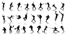 People Silhouettes - Sports