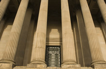 Columns On St Georges Hall, Liverpool, England, 