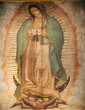 Guadalupe Painting 1531 Revelation Guadalupe Shrine Mexico