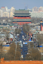 The Aerial View Of Beijing City