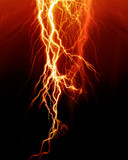 Fototapeta  - Intense lightning